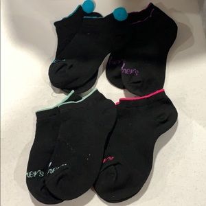 Skechers black socks (4 pairs)